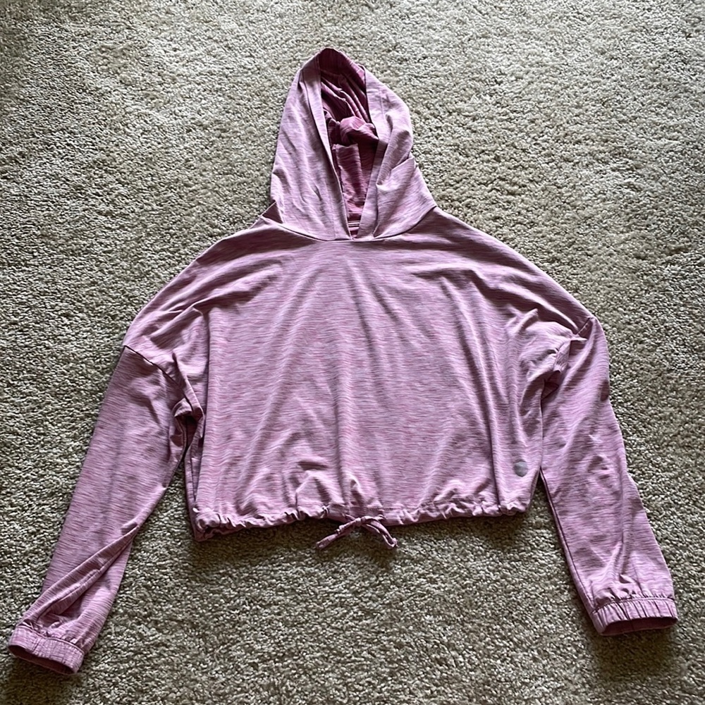 Born Primitive Muave Crop Hoodie